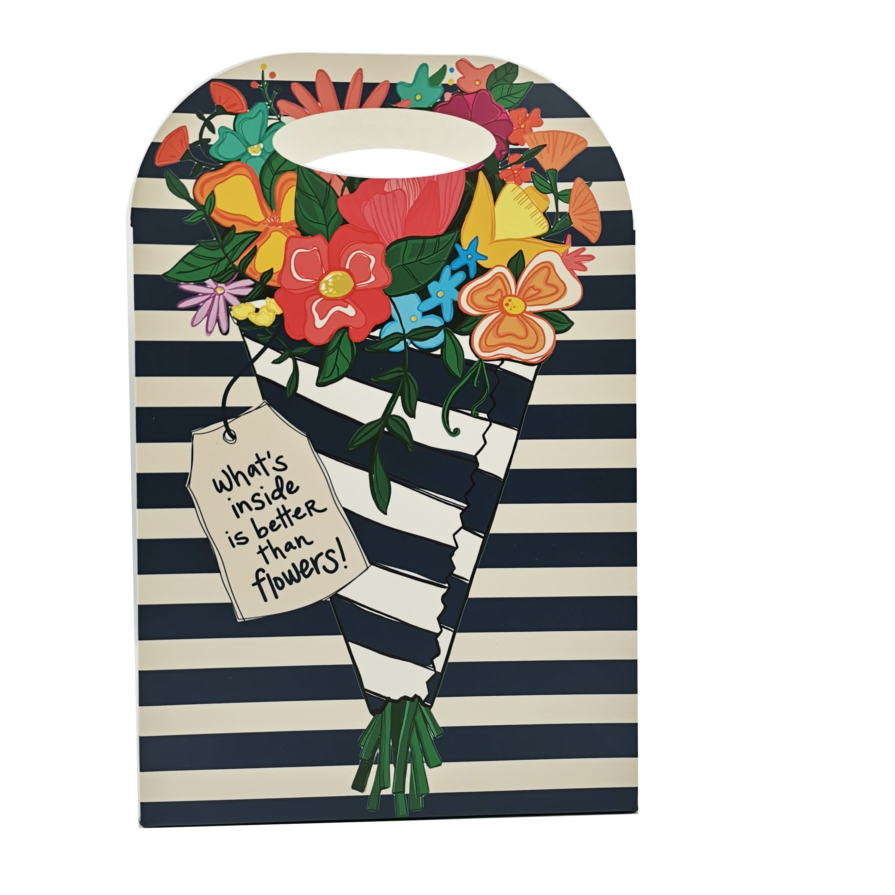 Cardboard Branded Paper Bags 0.5kg Custom Paper Gift Printing Shopping