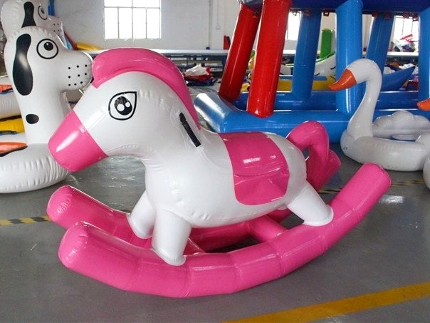 Manufacturer Inflatable Water Horse Rocking Pony Toys Hobby Horse Ride On Toys