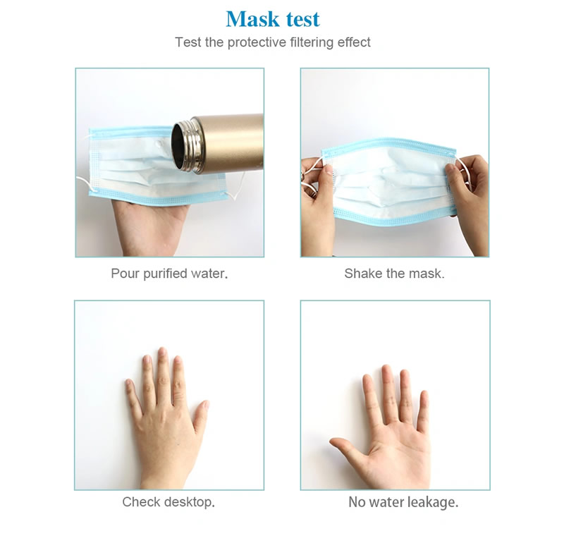 Anti Flu Infection 3 Layer Filter Protection Antibacterial Anti-Dust Face Mask Disposable
