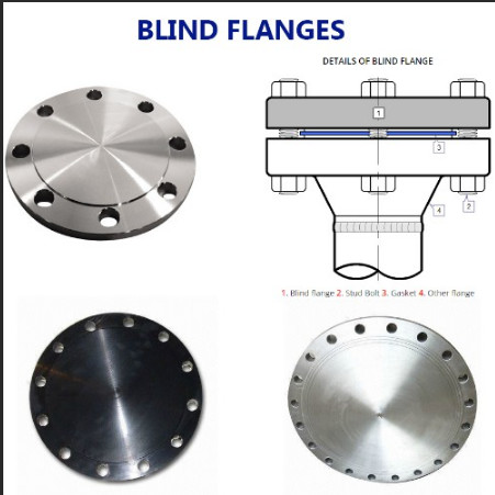 DN15-600 Stainless Steel Blind Flange F304 304L 304H For Oil Gas Pipeline