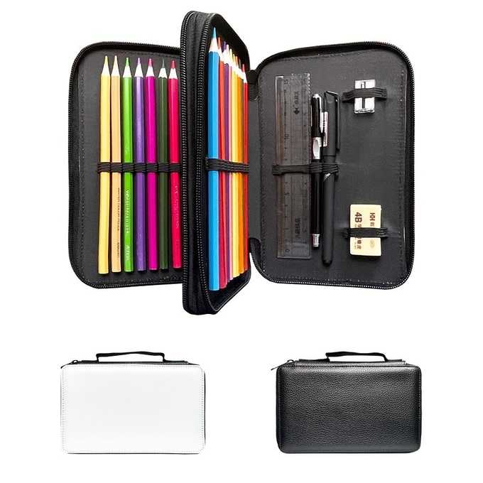 Big Capacity Sublimation Bag Blanks Sublimation Pencil Pouch Tear Resistant