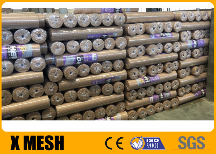 0.25 Inch X 0.25 Inch Hole Size Square Galvanised Mesh Astm A740 Standard