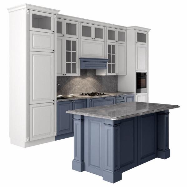 Sink And Oven Plywood Modern Prefab Cabinets Quartz Stone Top