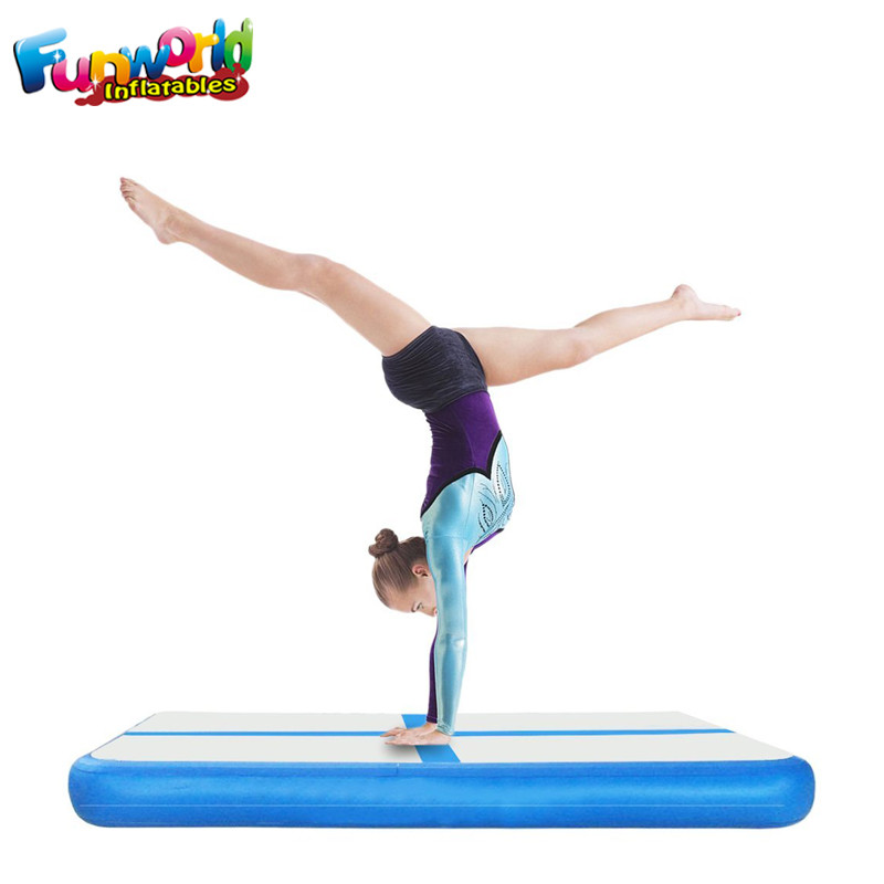 Large Inflatable Sports Games Air track , Gymnastics Air Track For Home