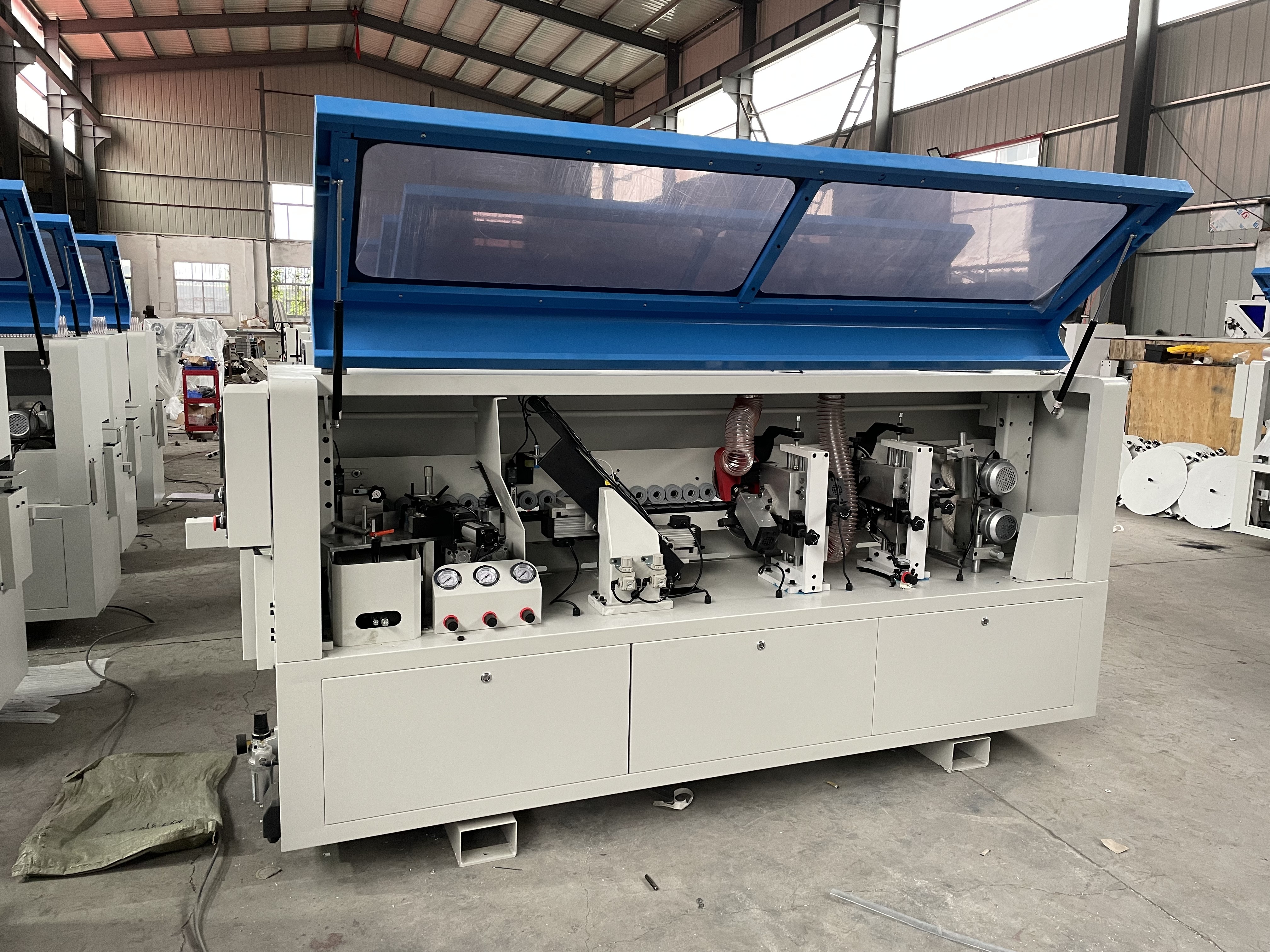 Panel Thickness 10-60mm PVC Edge Bander Machine for Furniture M5 5 Functions S500 ES-5