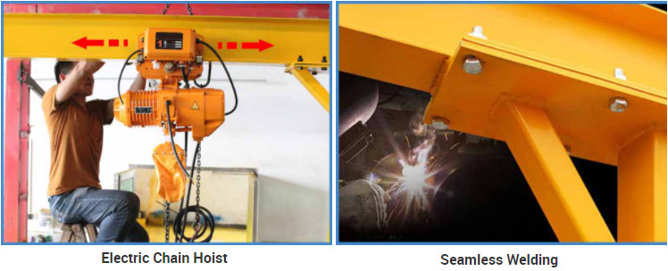 A3 3.5 Ton Portable Gantry Crane For Warehouse Widely