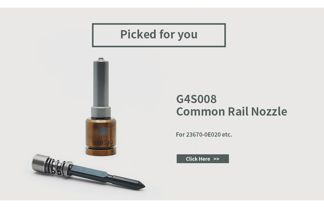 Repair Kit For Toyota 23670-0E020 With G4S008 Nozzle And G4 Orifica Plate