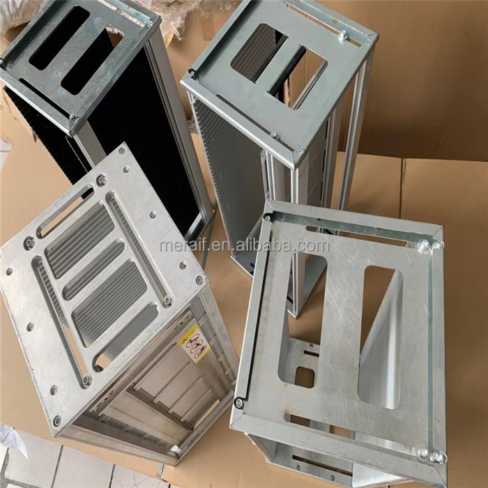 ESD Magazine Rack Pcb SMT Metal Magazine Rack Gear Adjustment Type For PCB Storage