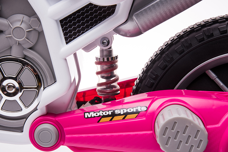 Plastic 12v Children Ride On Car with Music Long-Lasting Battery Electric Motorcycle