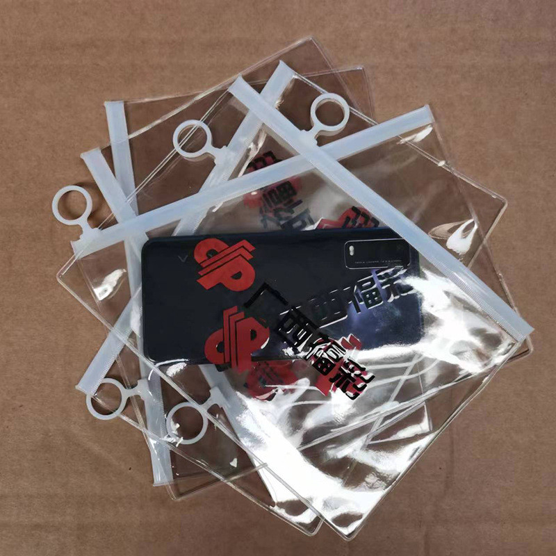 OEM ODM Clear Waterproof Zipper Pouch Protects Contents From Dust And Dirt