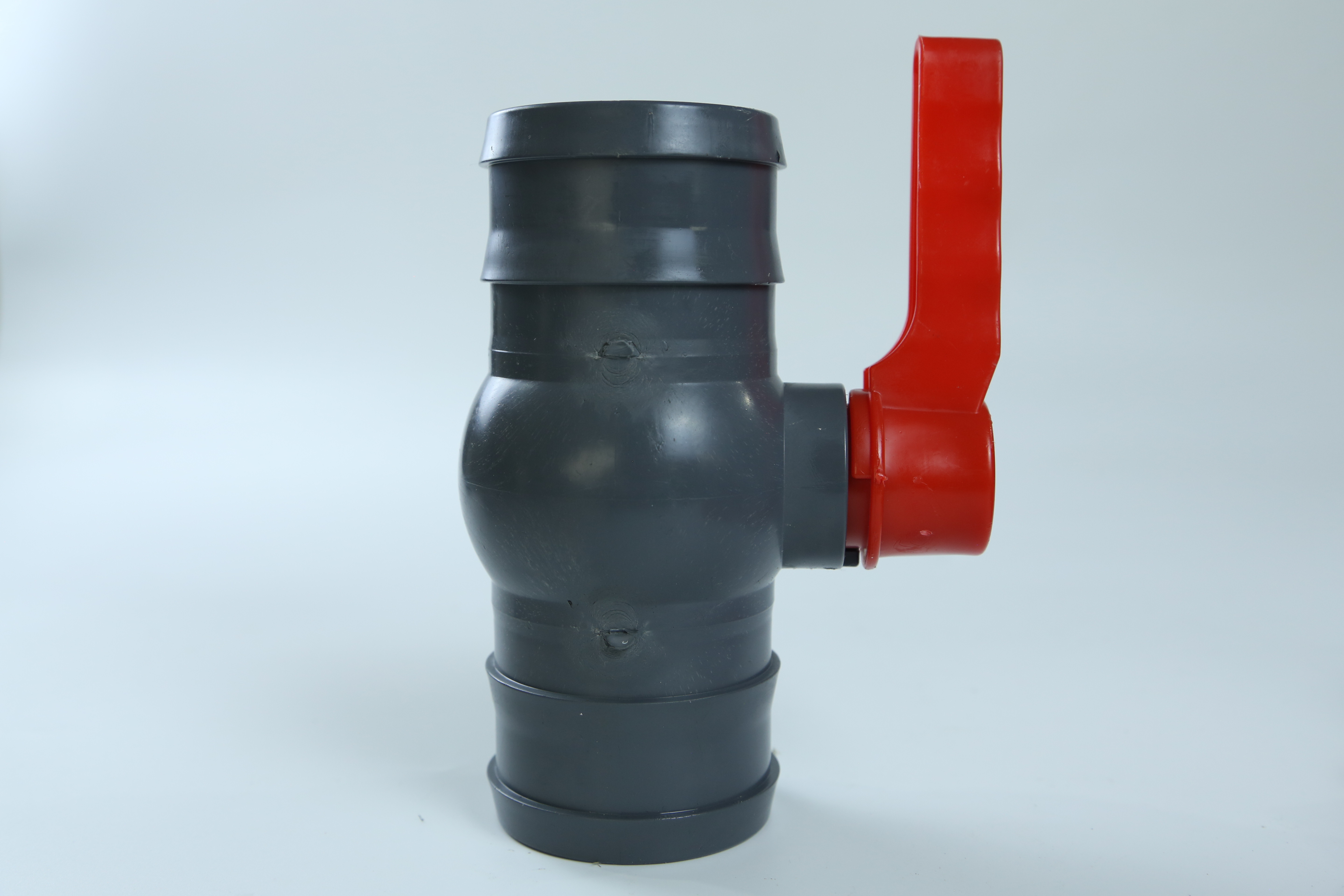 Corrosion Resistant 40mm PVC Ball Valve Straight Through UV Resistant
