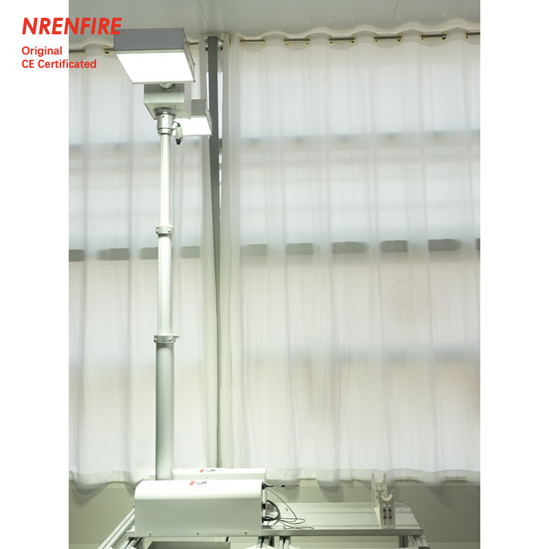 1.8m roof top mounted pneumatic telescopic mast light tower for fire truck NR-R1800-240