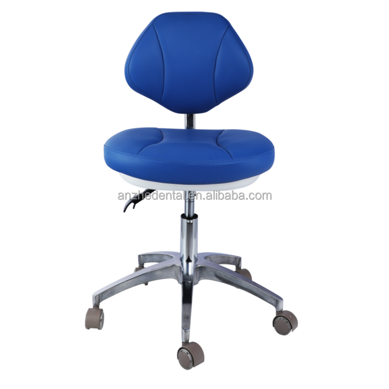 Big Cushion Dental Assistant Nurse Stool Comfortable Backrest Custom Dentist Stool