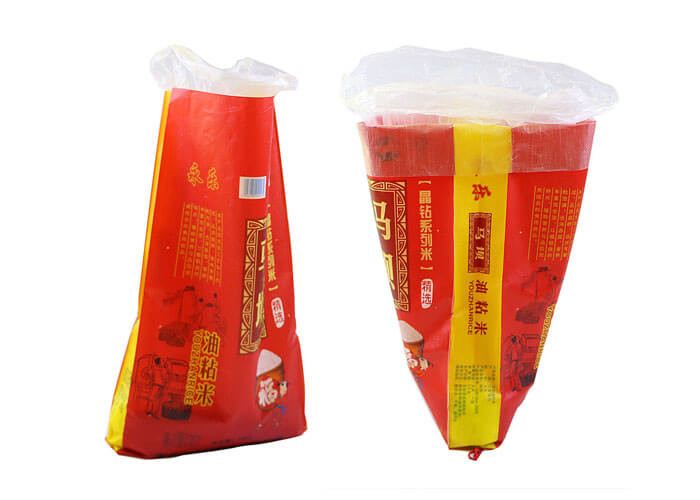 Bright Bopp Film Laminated Poly Woven Bags With Logo Printed Wear Resistant