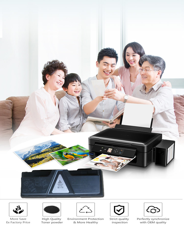 Kyoc T Crtg FS 1320 DN / 1370DN Printer Toner Cartridge , Black Toner Cartridge TK170 7.2K