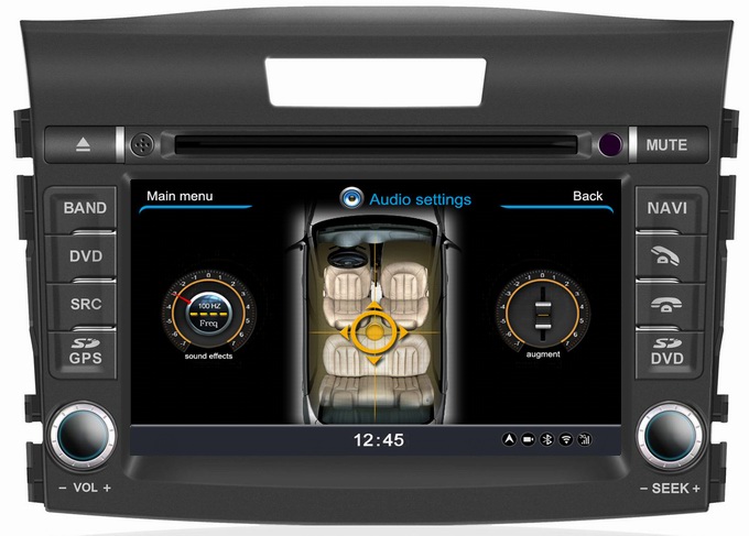 Ouchuangbo S100 Platform In Dash car DVD Radio Player Navi for Honda CRV 2012 with USB MP3