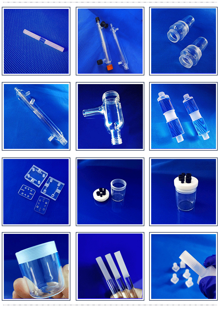 Mini Lab Glassware Set Customizable Beaker Precise High Accuracy