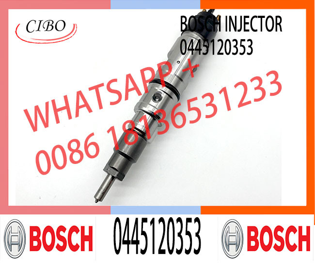 diesel fuel injector 0445120353 common rail injector 0445120353 for Bosch Cr Diesel Injector For Man
