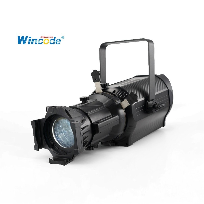 300W RGBAW LED Ellipsoidal Spotlight | DMX512/RDM Control | Theater & Studio Lighting