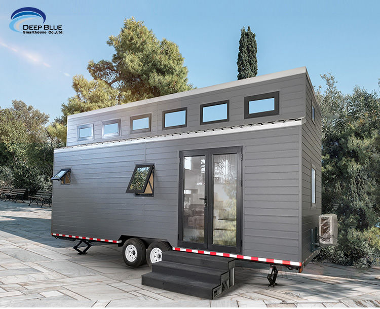 Prefabricated House With Light Steel Structure Tiny House On Wheels Modular Home