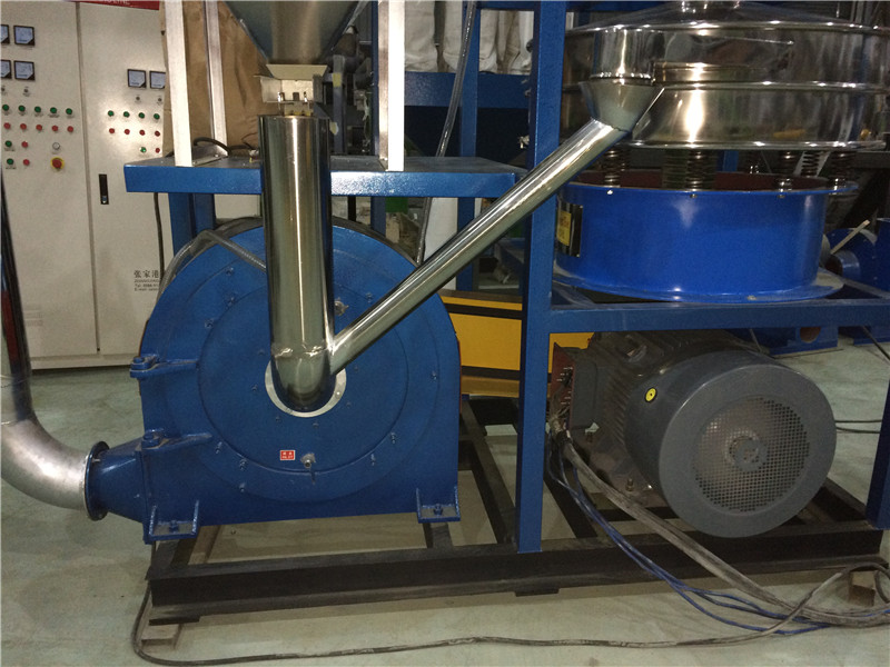 50-500kg/H PVC Pulverizing Machine PP PE Plastic Pulverizer