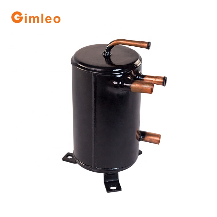 Copper T2 / TP2 Tube In Shell Heat Exchanger GAH05-CMF With 10kw Cooling Capacity