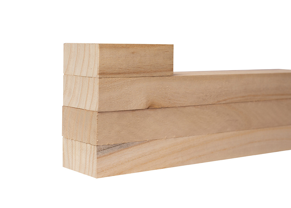 Sanded Smooth Solid Wood Panels Pine Furniture Board Eco Friendly