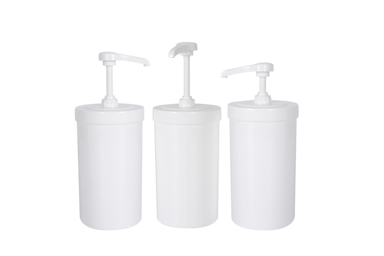 Beverage Container 1000ml Plastic Dispenser Pump With 5/8/10cc