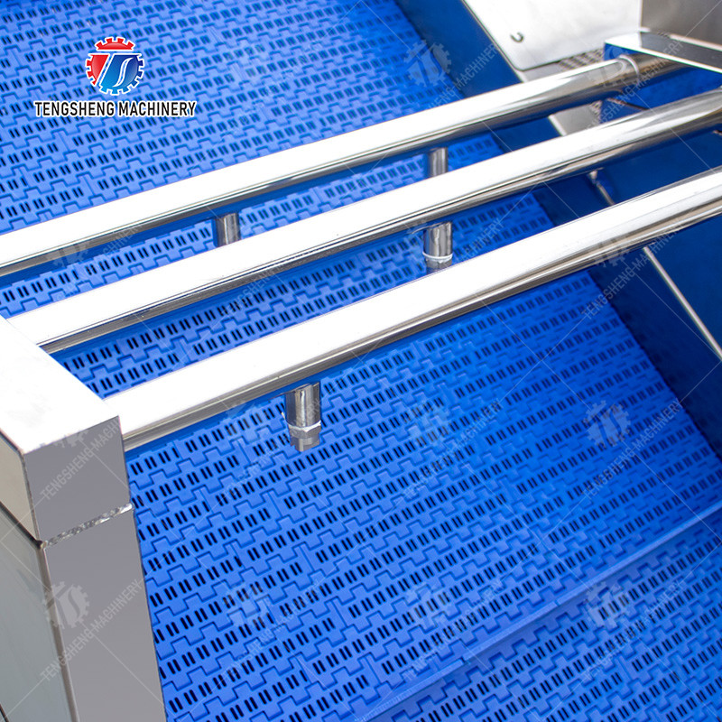 380V 240KG Diffusion Injection Fruit And Vegetable Washing Machine Easy To Operate