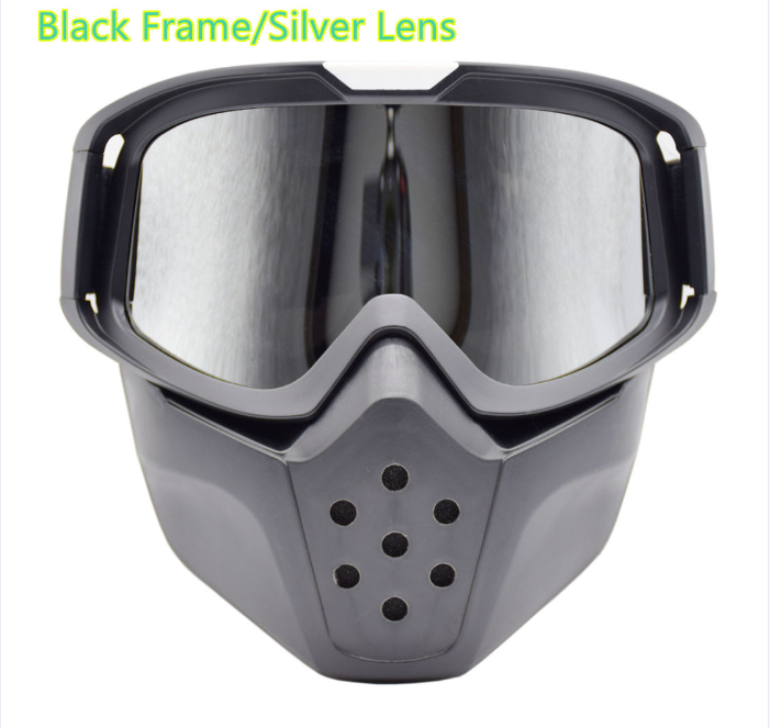 Full Face Construction Safety Glasses , Prescription PPE Glasses ABS Raw Frame