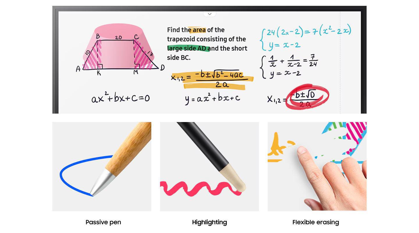 130 Inch Interactive Whiteboard Smart Digital WhiteBoard Optional I3/I5/I7/I9 CPU 1