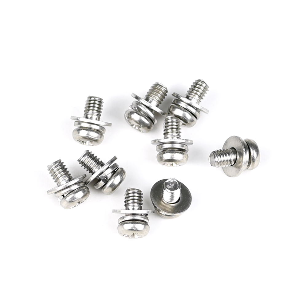 M4 X 8mm Pan Head Phillips Machine Screws for Flatbeds 100% QC Tested and ISO Standard
