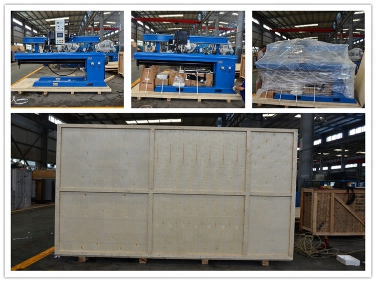 Stainless Steel Longitudinal Seam Welder 380V Straight Weld Seam Machine For Metal Pipeline