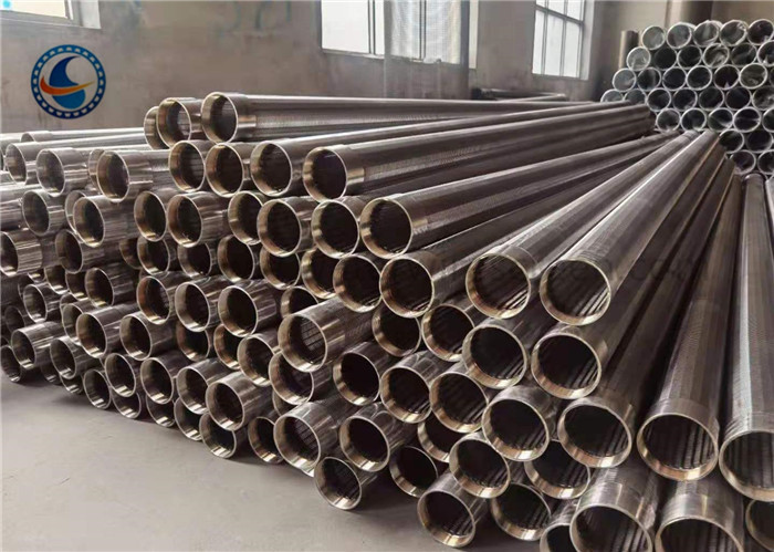 Customized 20-200 Micron Johnson Wedge Wire Screens Stainless Steel