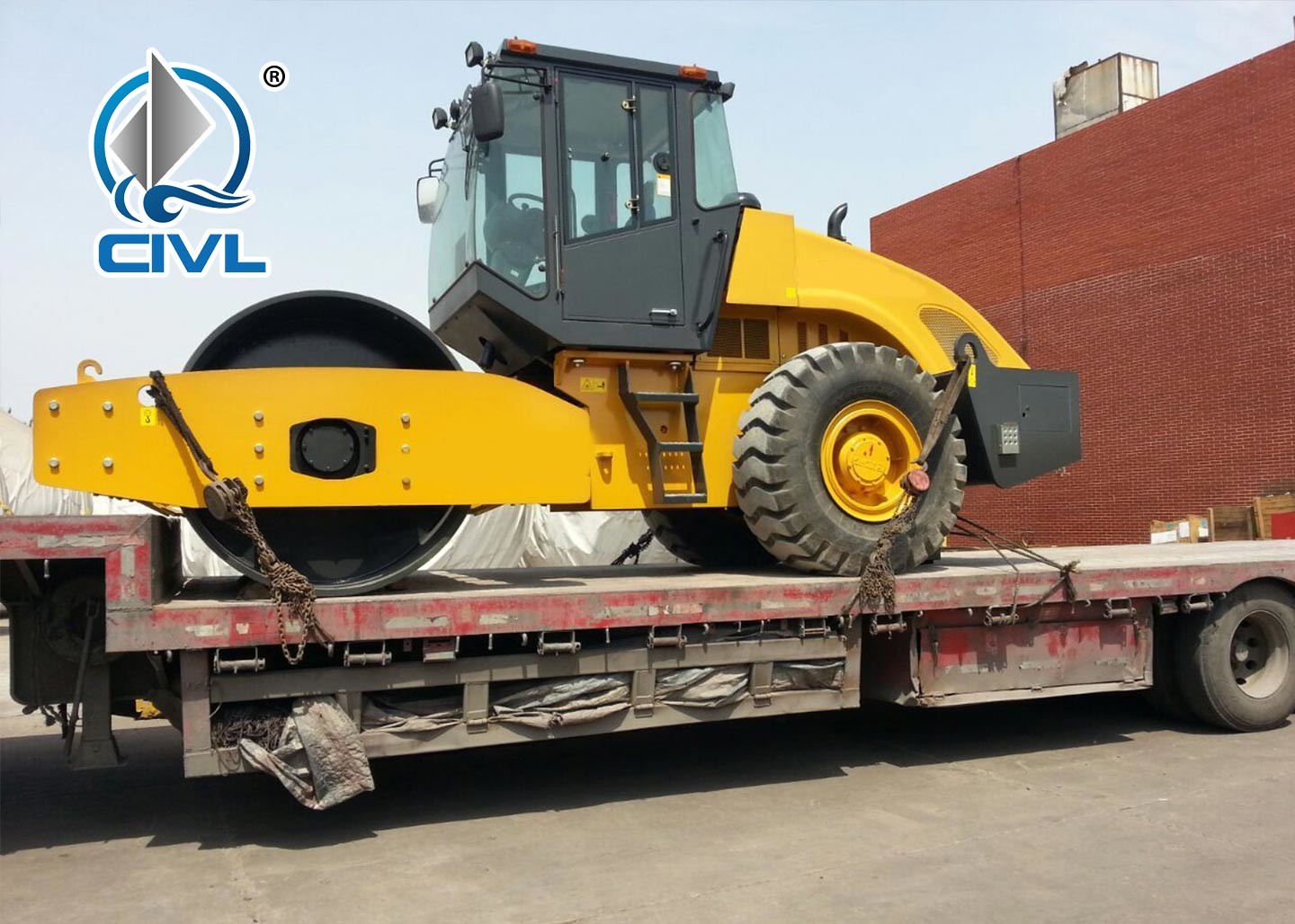Road Roller Compactor Road Maintenance Machinery With Single Drum 20t Road Construction Equipment