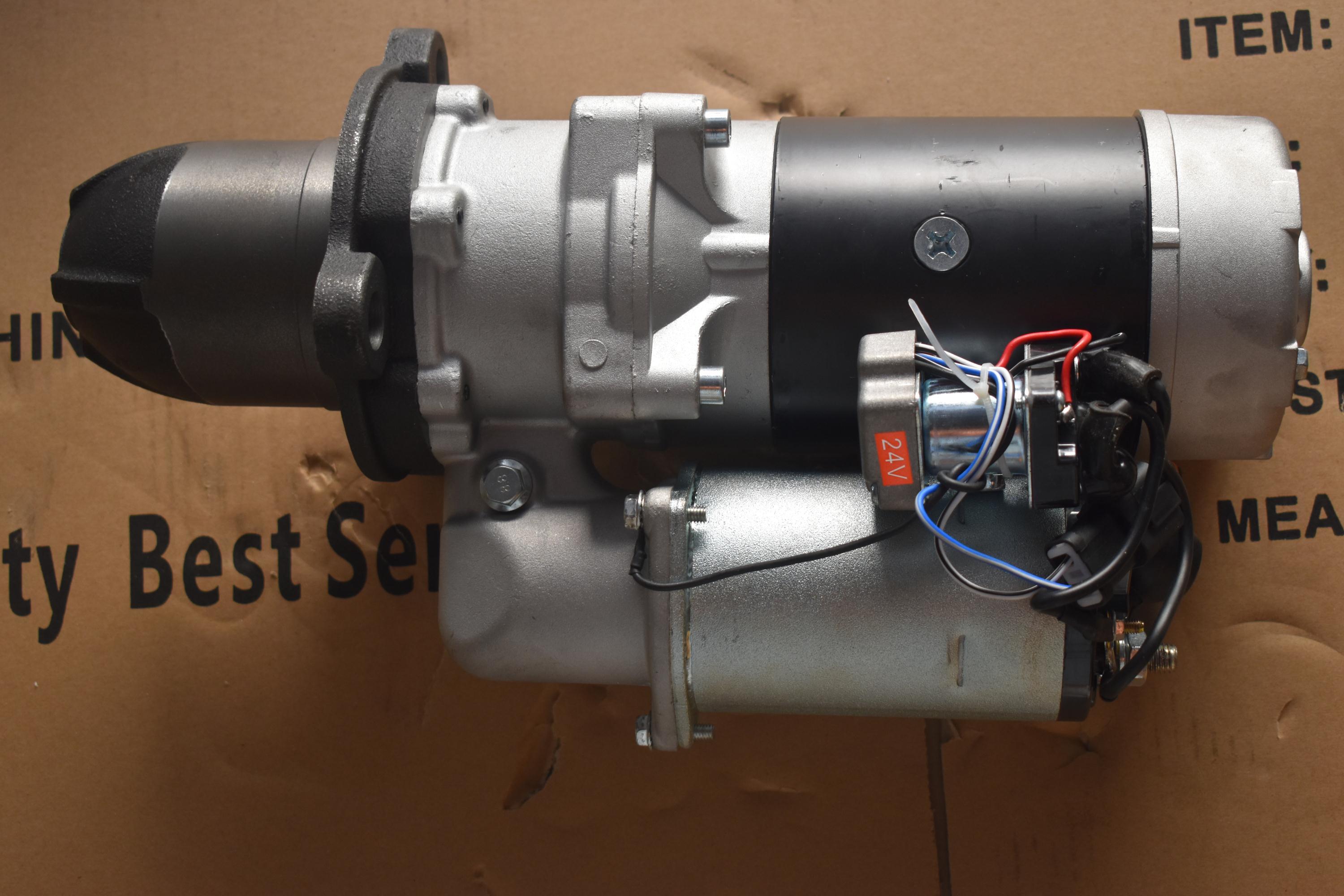 600-813-8110 24V 11KW 11T STARTER MOTOR for KOMATSU 6D170E Engine Starting Motor