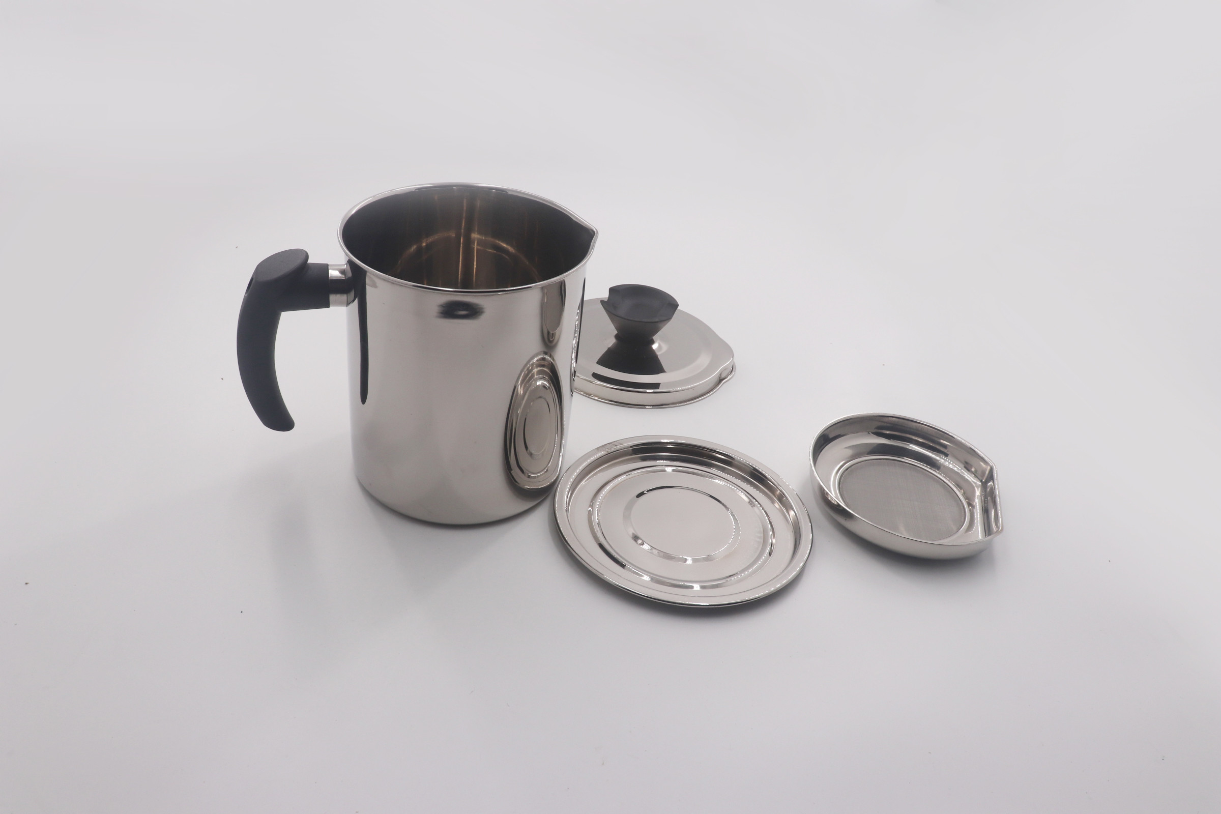 0.5mm 1.3l 1.6l Stainless Steel Coffee Mug