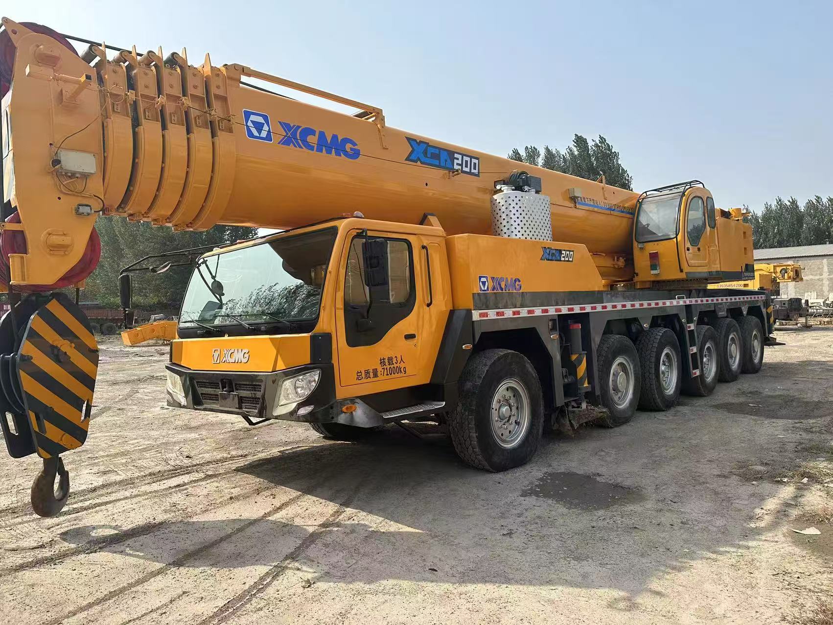 High Qulity Used Crane XCMG 200 Tons In Good Condition