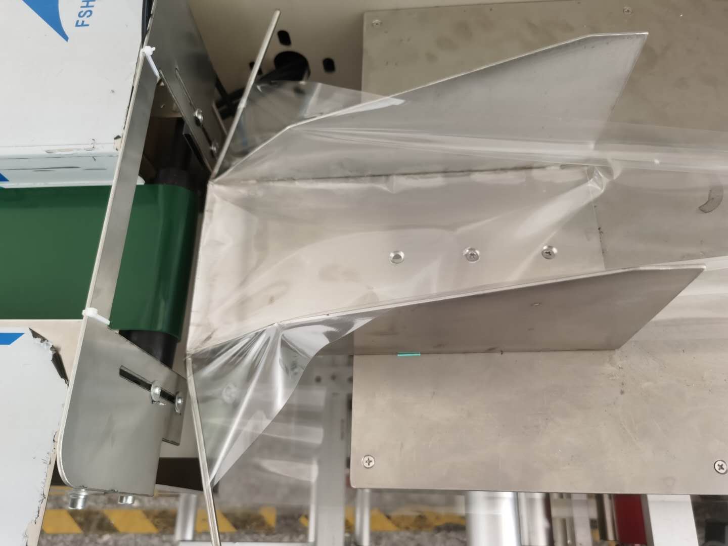 250mm SS304 Pillow Wrap Machine Knife Fork Disposable