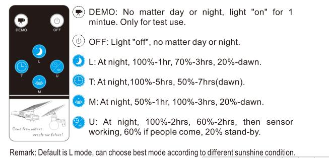Intelligent Integrated Solar LED Garden Street Light with Motion Sensor