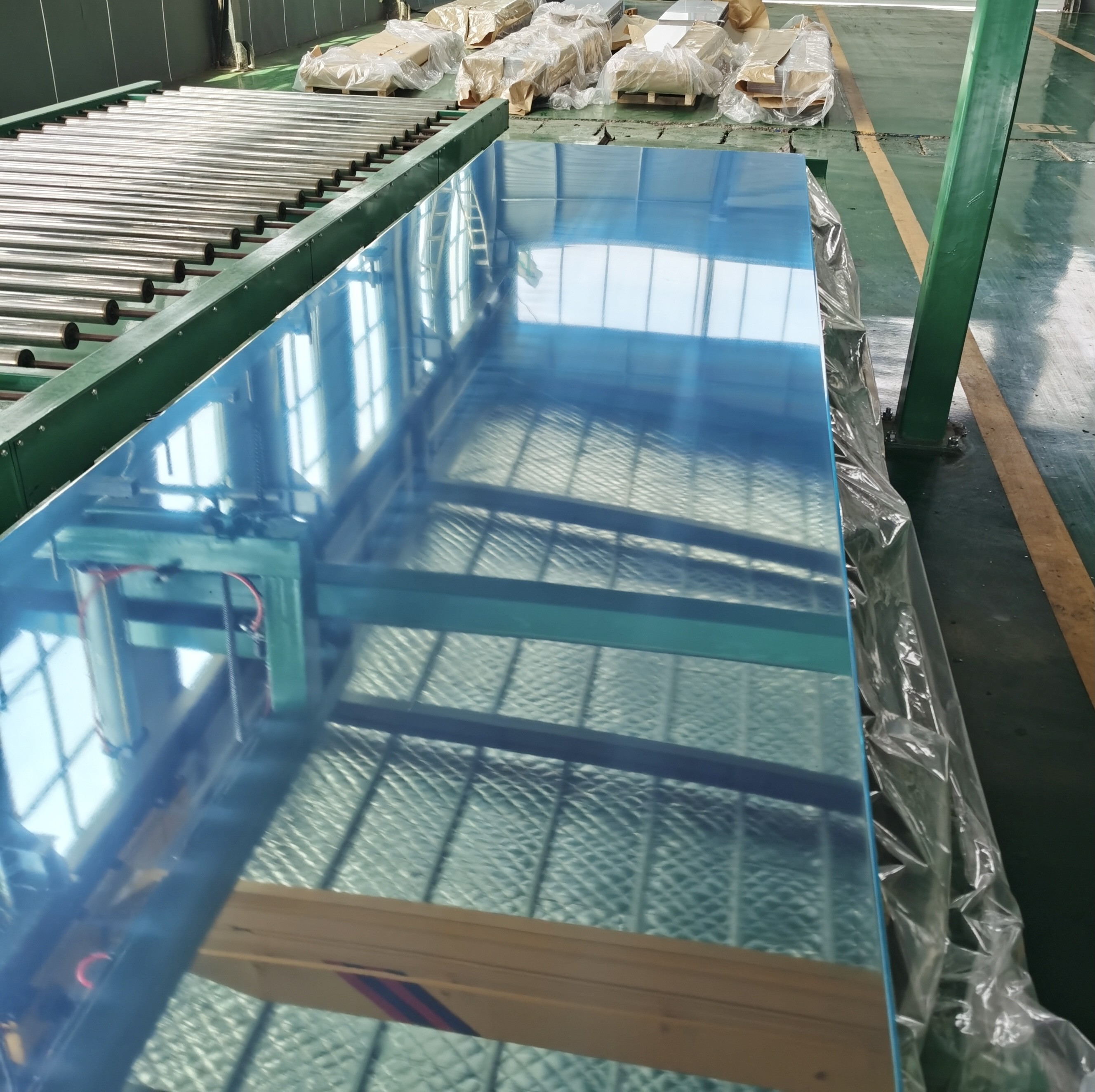 Polished Mirror Finish Anodized Aluminum Sheet For Solar Parabolic Reflector Coil Plate