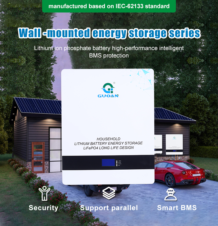 5KW Practical Wall Mounted Solar Battery , Home Solar Power Wall