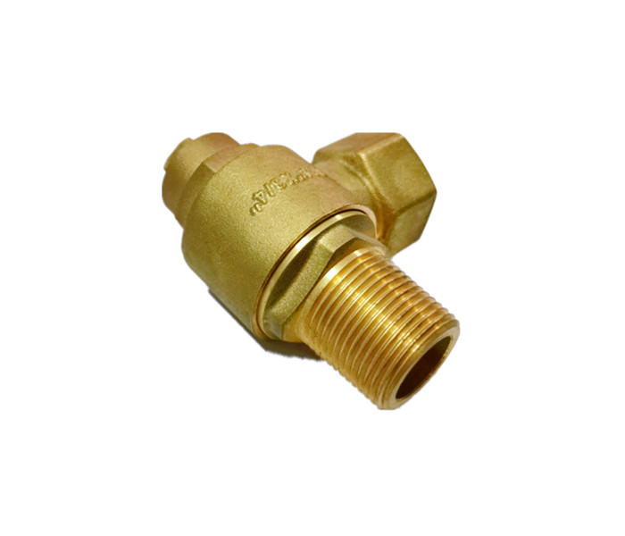 Brass Ferrule Cock Valve Male And Female Thread Brass Fitting