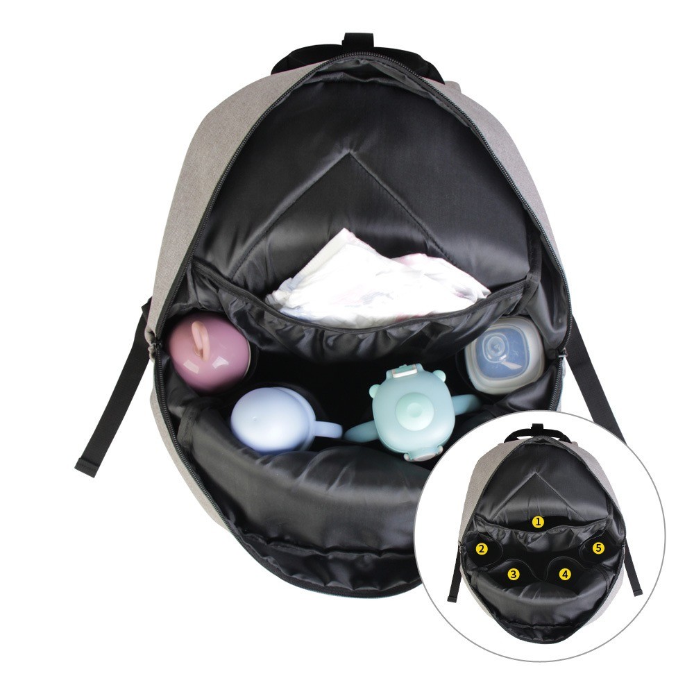 Fashion Sublimation Mommy Bag Multifunctional Blank Backpack For Sublimation Photos Printing