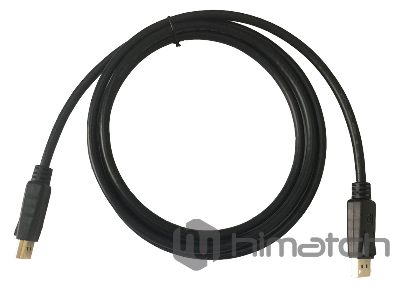 3ft / 0.9m 4K 1080P Displayport 1.2 Cable Male To Male For HDTV Projector Display Monitor
