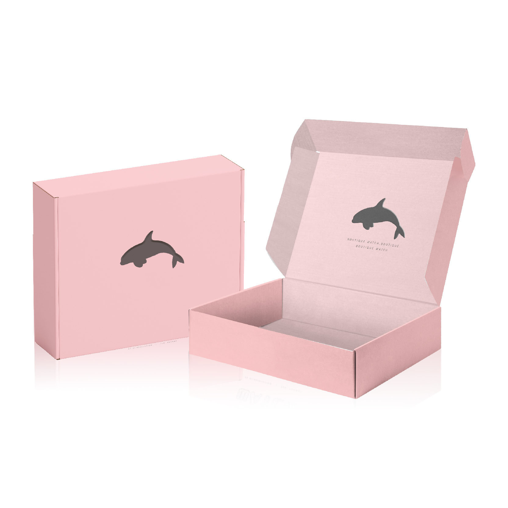 Corrugated Board Custom Logo Plated Eco Friendly Colored Small Packaging Airplane Box