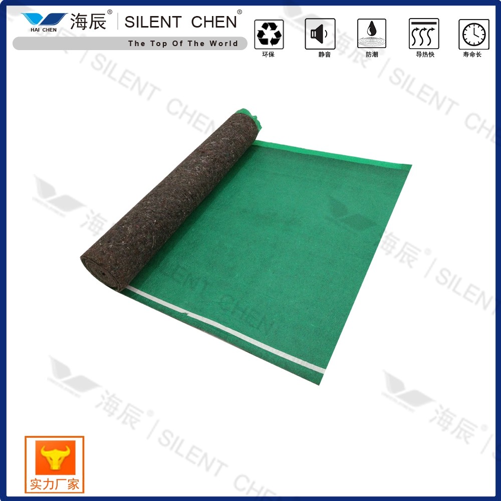 3mm Soundproofing Carpet Felt Underlay For Hardwood Flooring