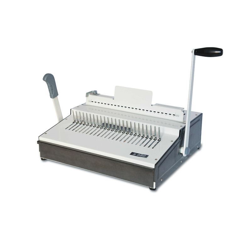 3/1 2/1 Wire Coil Binding Punching Machine For F4 Paper