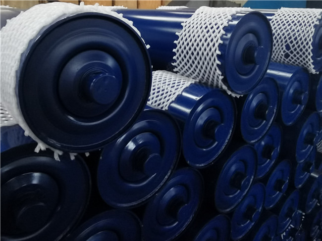 Labyrinth Sealing Conveyor Carrier Roller C45 Printing Rubber Roller