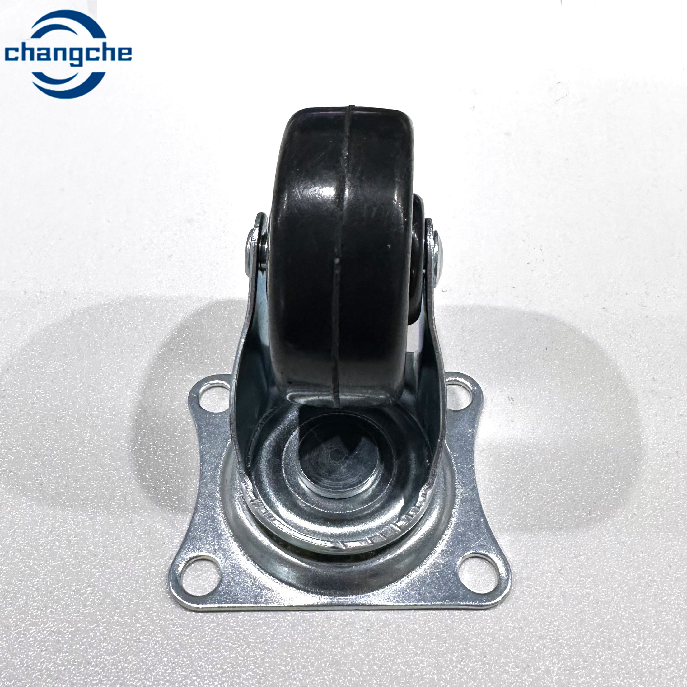 2" Rubber Workbench Castors Heavy Duty Casters With Brakes